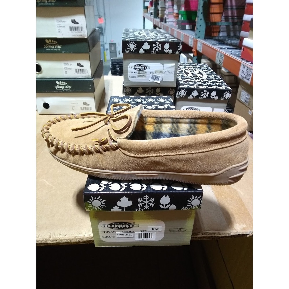 Climate X Women's Casual Loafers Slip On Moccasins Cinnamon Size: 8